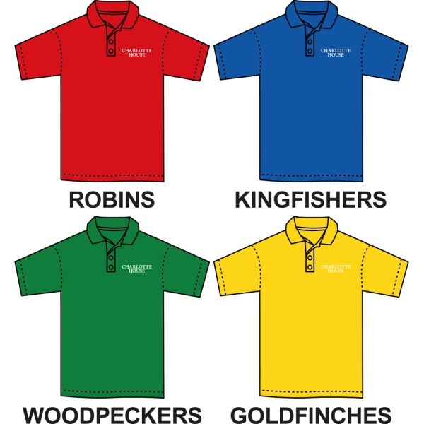 Charlotte House Preparatory School - Sports House Polo Top