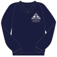 Sacred Heart Catholic Primary School & Nursery - Knitted V-Neck Jumper