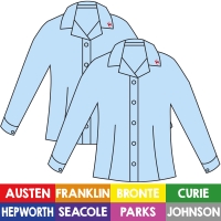 St Albans Girls' School - Long Sleeve Blouse (2 Pack)