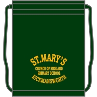 St Marys Church of England Primary School - Drawstring PE Bag