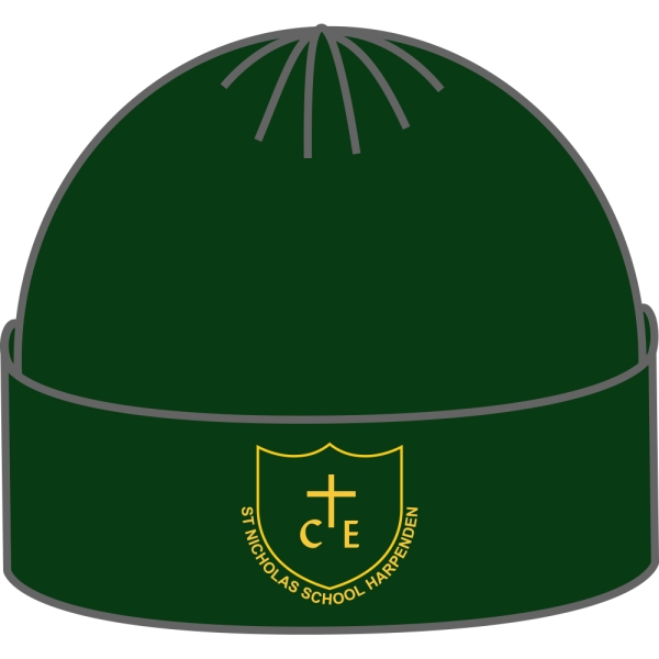 St Nicholas CE VA Primary School Harpenden - Fleece Beanie Hat
