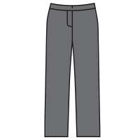 Girls Junior Trousers - Grey