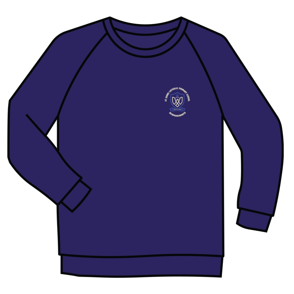 St Johns Catholic Primary School – PE Sweatshirt – Beat School Uniforms