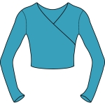 Lesnick School of Ballet and Theatre Arts - Marine Wrap Top