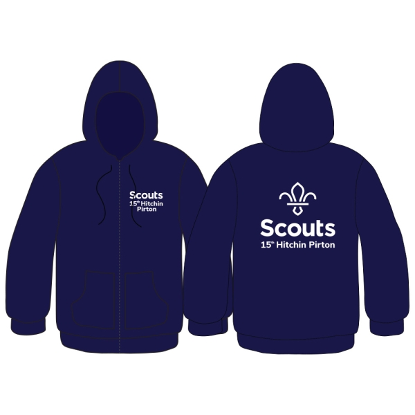 15th Hitchin Pirton Scouts - Scouts Zip-Up