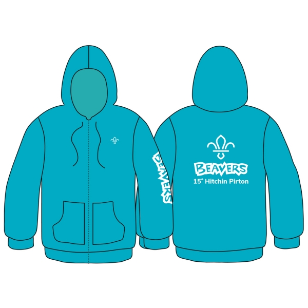 15th Hitchin Pirton Scouts - Beavers Leaders Zip-Up