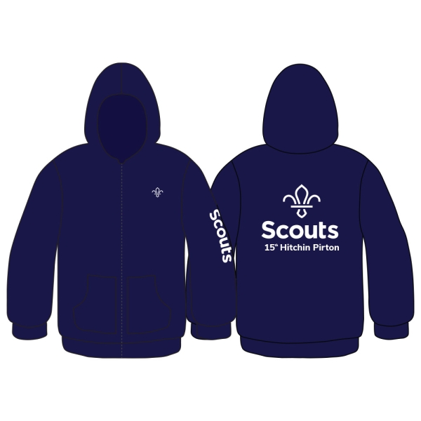 15th Hitchin Pirton Scouts - Scouts Leader Zip-Up