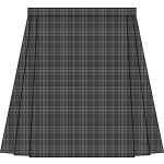 Queens School - Grey Granite School Tartan Kilt