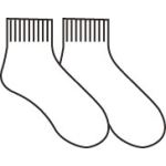 White Sports Socks (3 Pack)