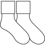 White Ankle Socks (2 Pack)