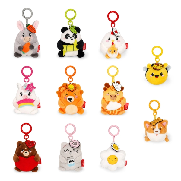 Legami Super Soft Tiny Keyrings