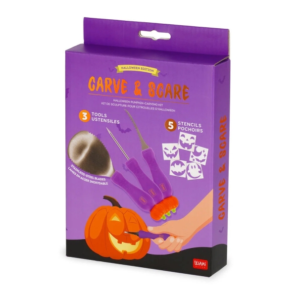 Carve and Scare Pumpkin Kit