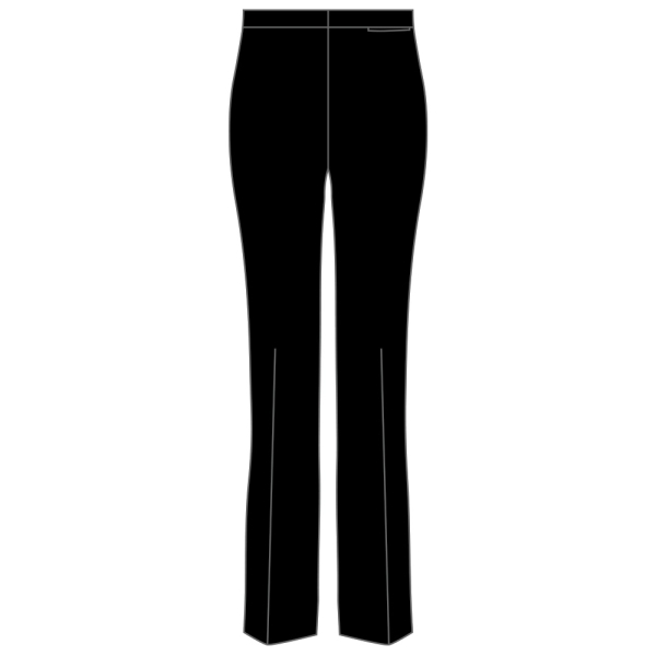 Girls Senior Slim Leg Trousers