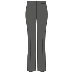 Girls Senior Slim Leg Trousers