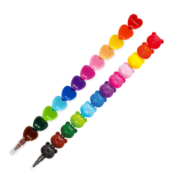 Legami 12 Stackable Crayons