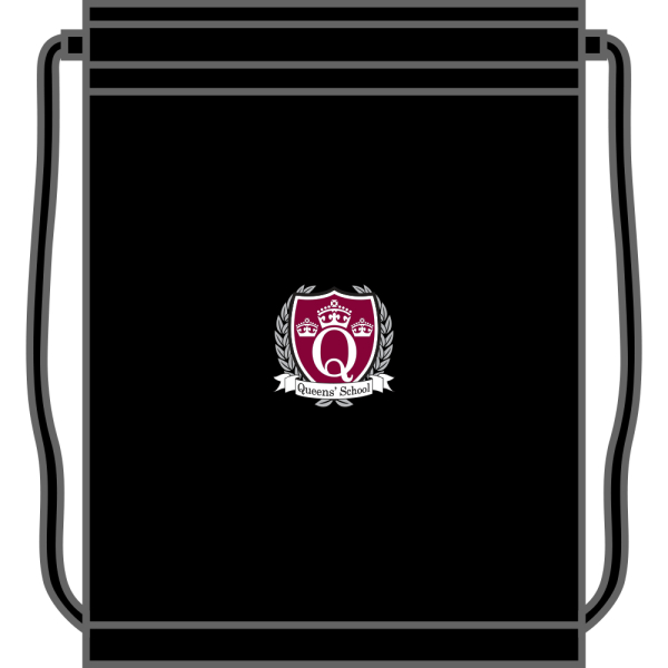Queens School - Drawstring PE Bag