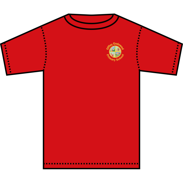 Offley Endowed Primary School - PE T-Shirt