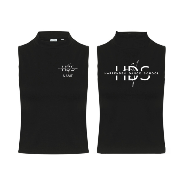 Harpenden Dance School - High Neck Crop Top