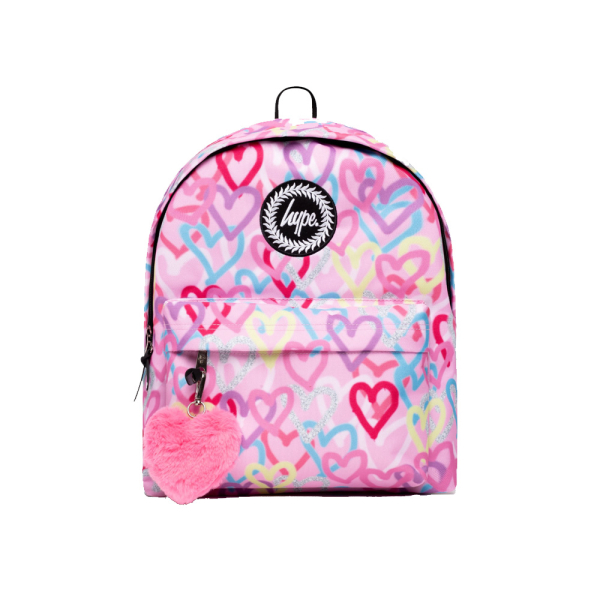 Hype Graffiti Heart Backpack