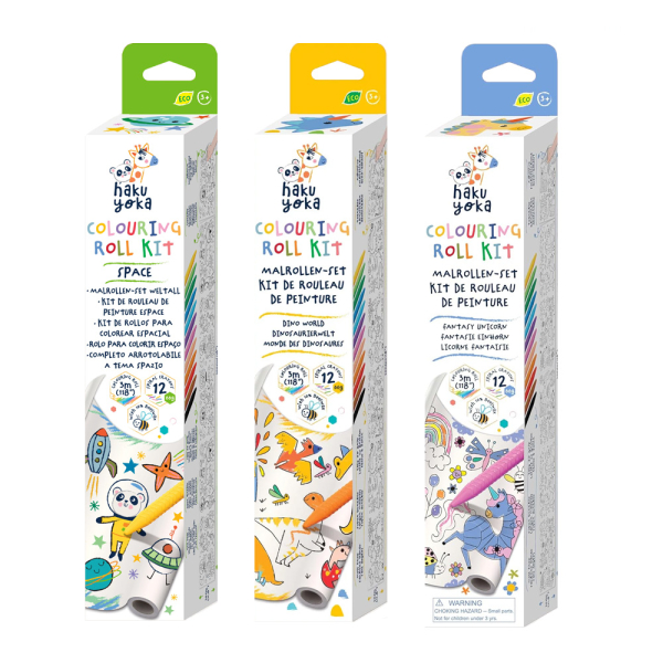 COLOURING ROLL KIT