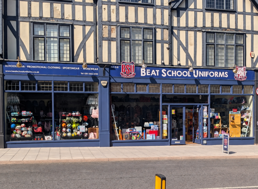 Hitchin store front